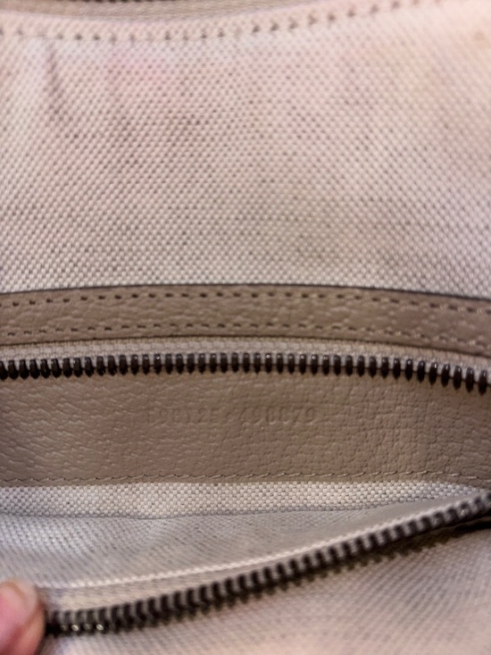 Gucci Beige GG Canvas Ophidia Half Moon  Bag with Green and Red Web - Picture 16 of 16